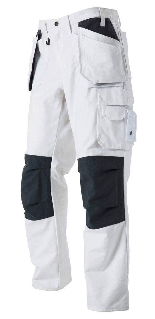 Fristads Kansas 100120 Painters Trousers 258 BM White by Specific Workwear