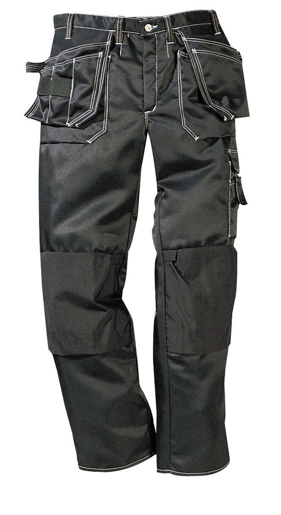 Fristads Kansas 100082 Pro Crafts Polydex® Trousers Black By Specific Workwear