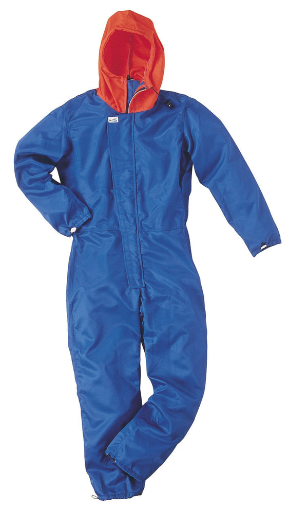 Fristads Kansas 100087 Pro Industry Hooded Coverall Middle Blue By Specific Workwear