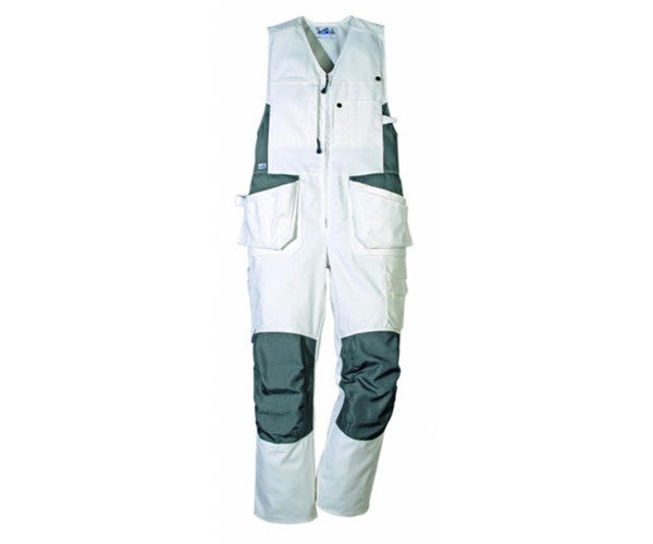 Fristads Kansas 100125 Procotton Sleeveless Coverall White By Specific Workwear