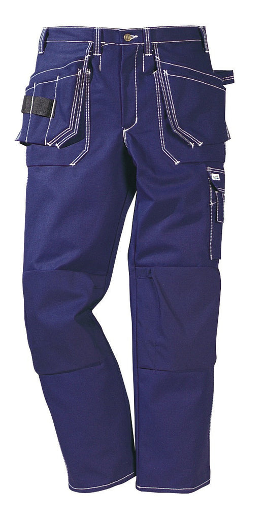 Fristads Kansas 100282 Crafts Trousers Fas-255K Blue By Specific Workwear