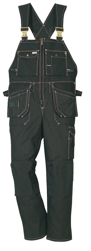 Fristads Kansas 100310 Crafts Bib 'N' Brace Fas-51 Black By Specific Workwear