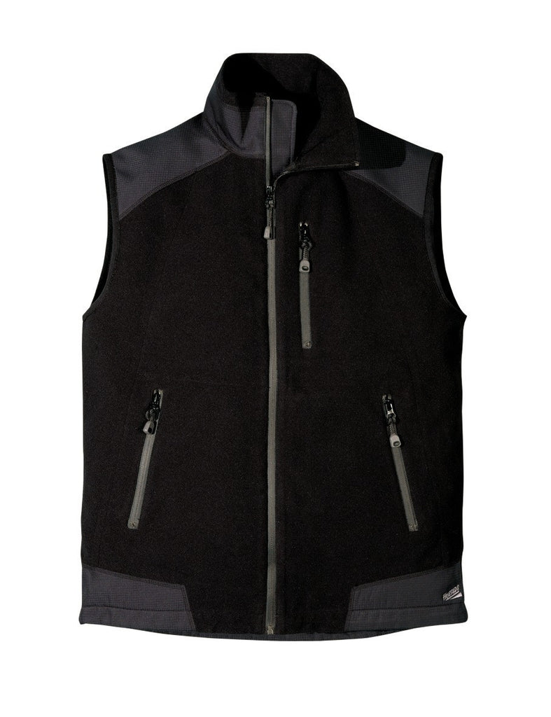 Fristads Kansas 100347 Pro Service Windproof Waistcoat Black By Specific Workwear