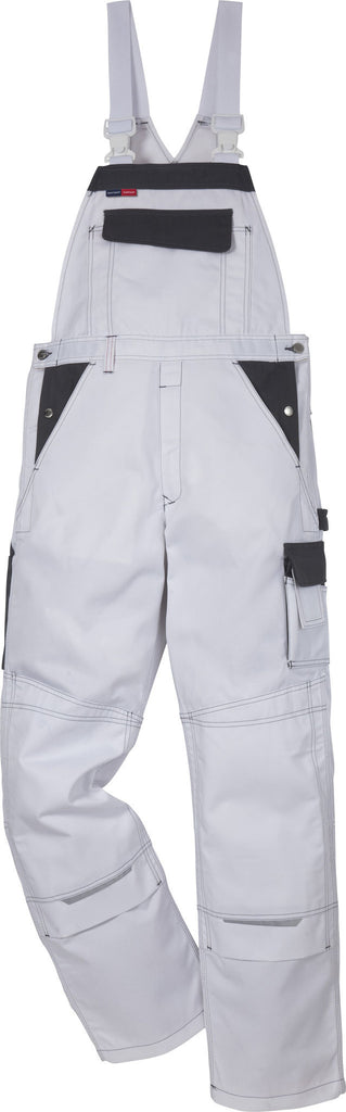 Fristads Kansas 100806 Icon Bib & Brace White By Specific Workwear