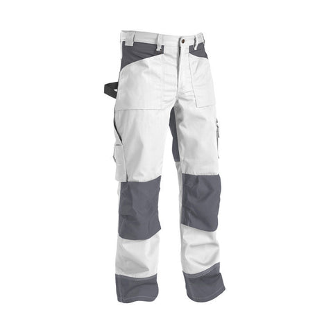 Blaklader 1523 1860 Painters Trousers White Grey