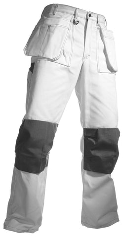 Blaklader 1531 Painters Trousers White Grey
