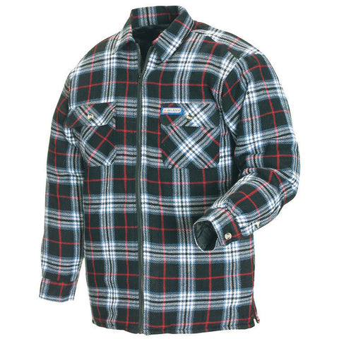 Blaklader 3220 Lined Flannel Shirt Black Check