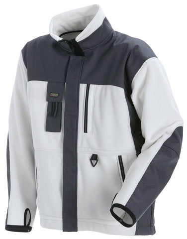 Blaklader 4835 2520 Painters Functional Fleece Jacket White Grey