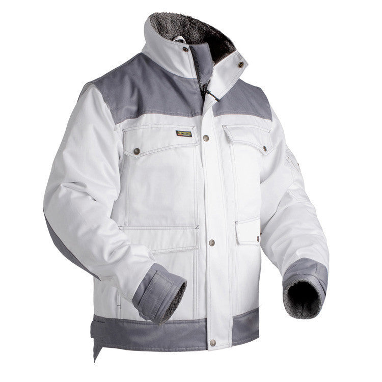 White sales painters jacket