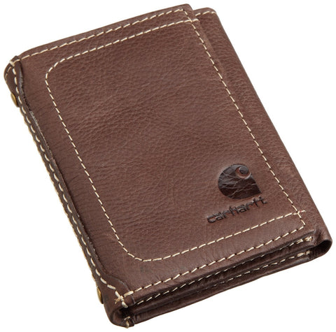 Carhartt 61-2200 Tri Fold Wallet Brown