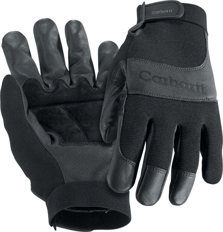 Carhartt A1222 Leather Utility Gloves Black