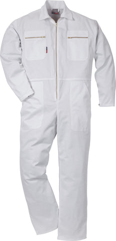 Fristads Kansas 100065 Essential Cotton Coverall White