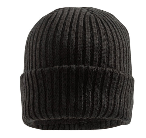 Fristads Kansas 100092 Ribbed Knitted Beanie Black