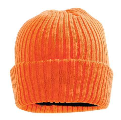 Fristads Kansas 100092 Ribbed Knitted Beanie Bright Orange