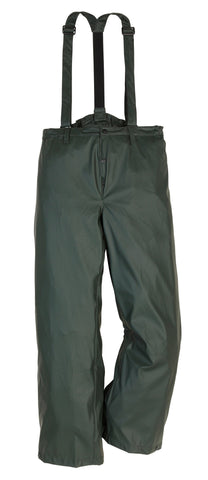 Fristads Kansas 100363 Match Rain Trousers Dark Green