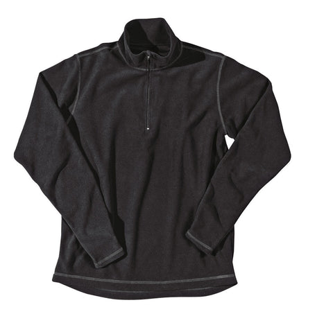 Fristads Kansas 100402 Match Micro Fleece Zip Pullover Black