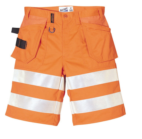 Fristads Plu-227 Shorts Orange / Navy