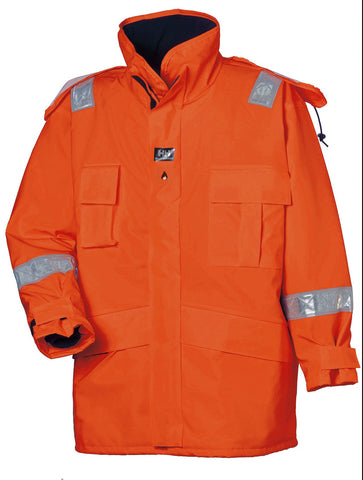 Helly Hansen 70120 Mongstad Quilted Pvc Fr Jacket Orange