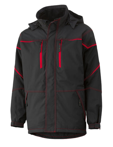 Helly Hansen 71334 Kiruna Hellytech® Parka Black/Dark Red