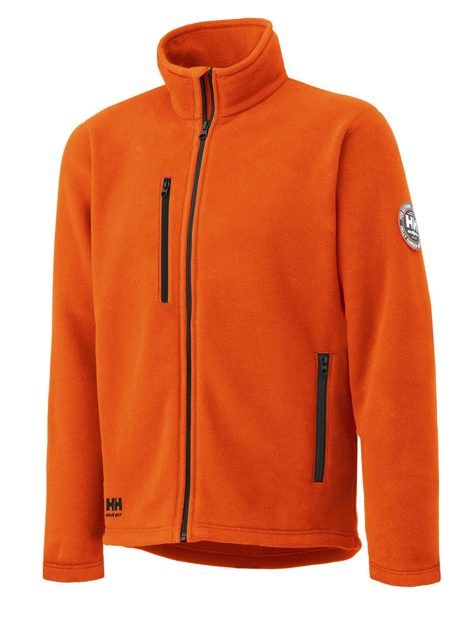 Helly Hansen 72112 Polartec Langley Fleece Jacket Orange By