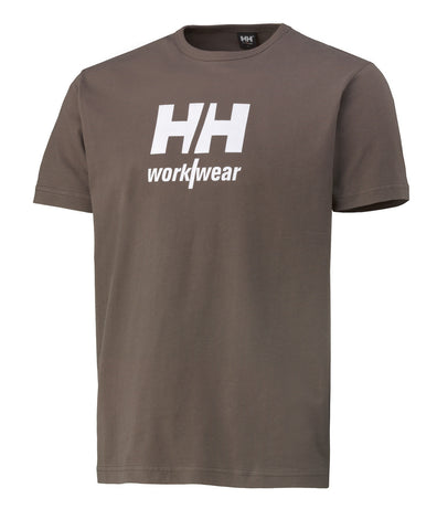 Helly Hansen 79180 Salford Logo T-Shirt  Brown