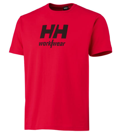 Helly Hansen 79180 Salford Logo T-Shirt  Red