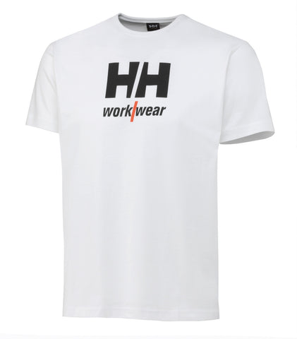 Helly Hansen 79180 Salford Logo T-Shirt  White