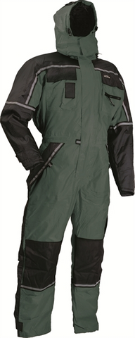 Lyngsoe Fox 5033 Microtex Breathable Winter Coverall Green Black