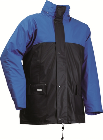 Lyngsoe Lr676 Microflex Winter Rain Jacket Royal / Navy Blue