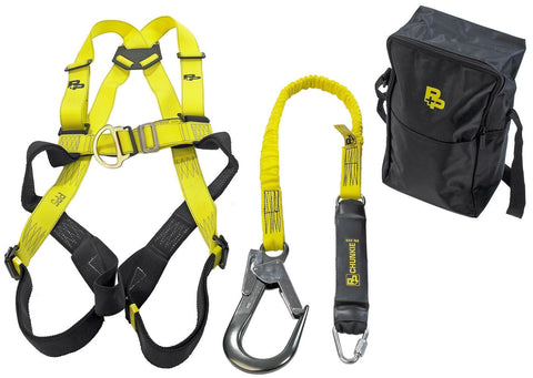 P & P Fall Arrest Harness & Lanyard Kit Deluxe Kit